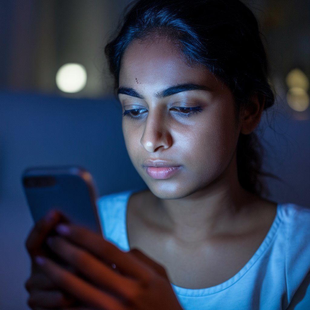 Blue Light and Mobile Screens — Do They Cause Skin Damage?