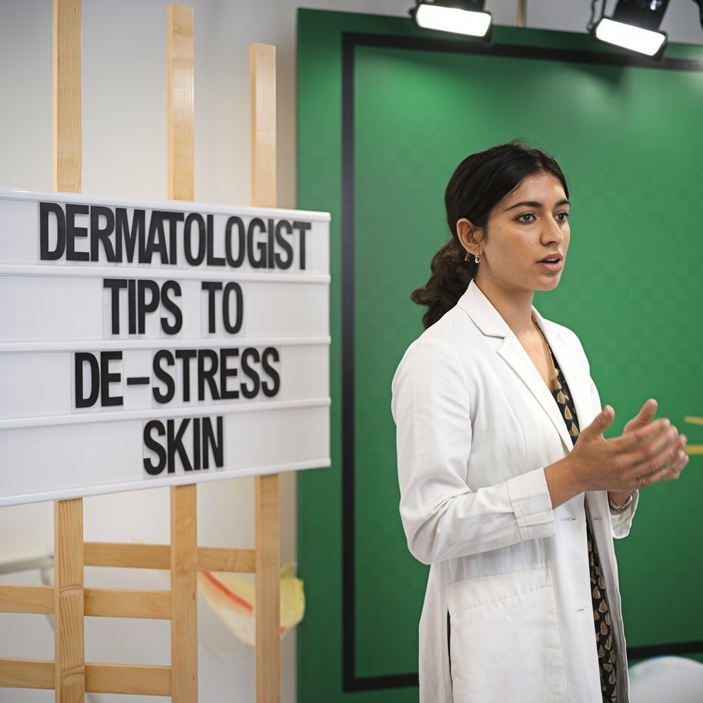 Dermatologist Tips to De-Stress Skin for a Healthier Complexion