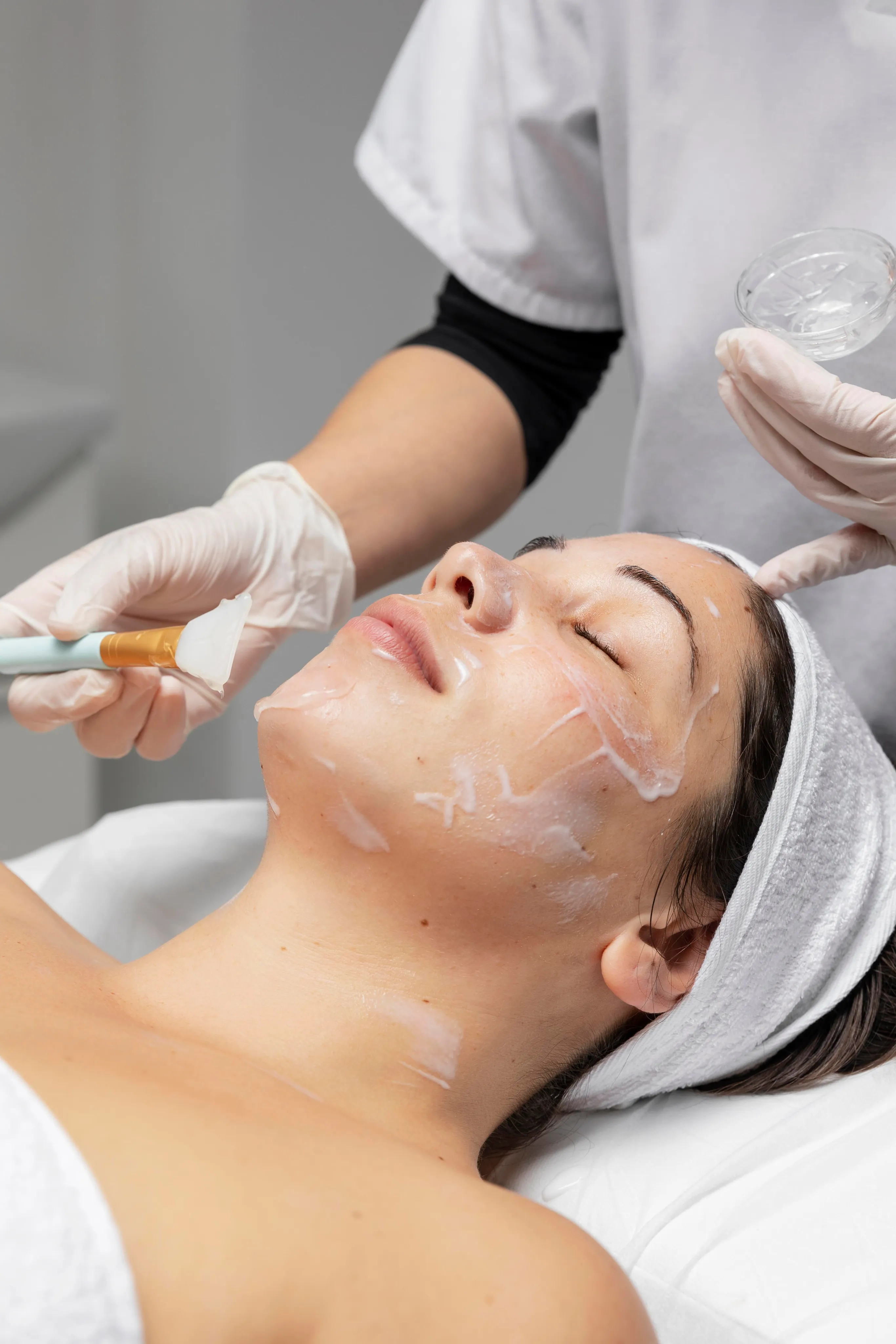 Anti ageing facial treatment